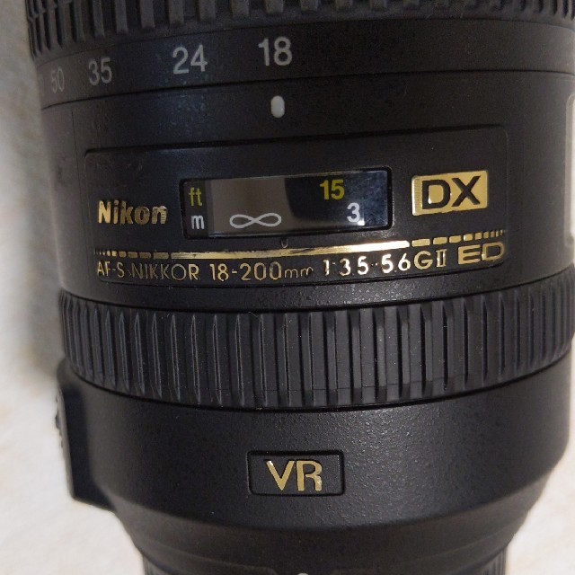 ニコンAF-S 18-200mm DX VR