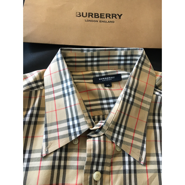 Burberry ノバチェック オーバーサイズシャツ-