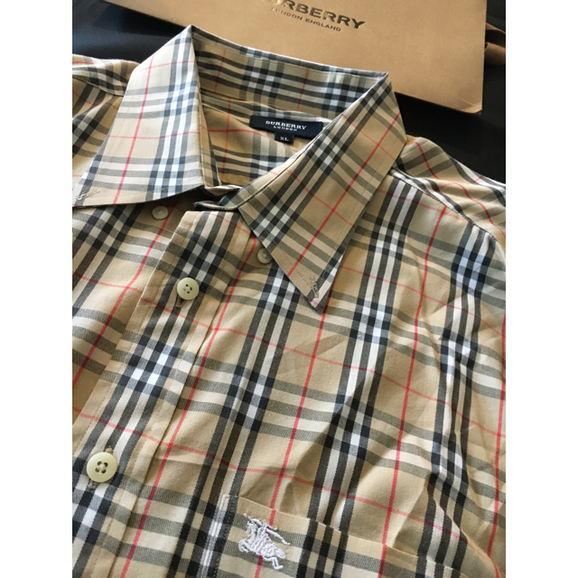BURBERRY - Burberry ノバチェック オーバーサイズシャツの通販 by