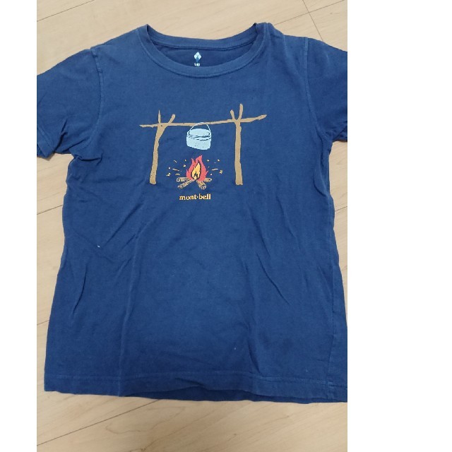 mont bell(モンベル)のTシャツ モンベル 140 キッズ/ベビー/マタニティのキッズ服男の子用(90cm~)(Tシャツ/カットソー)の商品写真