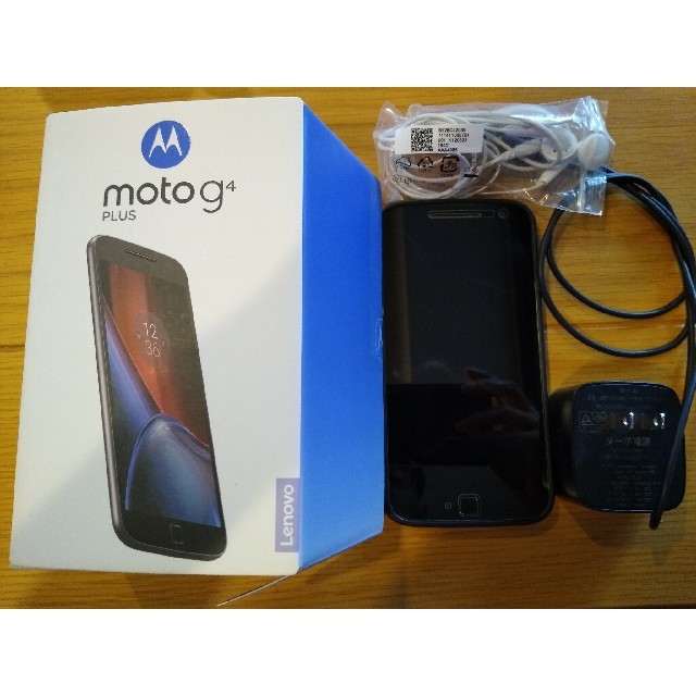 Lenovo(レノボ)のMoto G4 Plus SIMフリー ブラック スマホ/家電/カメラのスマートフォン/携帯電話(スマートフォン本体)の商品写真