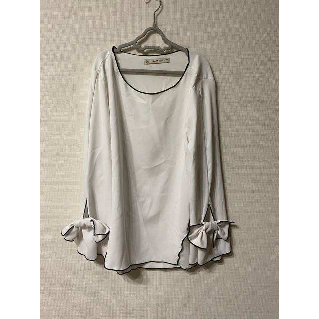 Zara Zara 袖リボンブラウスの通販 By Ma S Shop ザラならラクマ Zara Zara 袖リボンブラウスの通販 By Ma S Shop ザラならラクマ