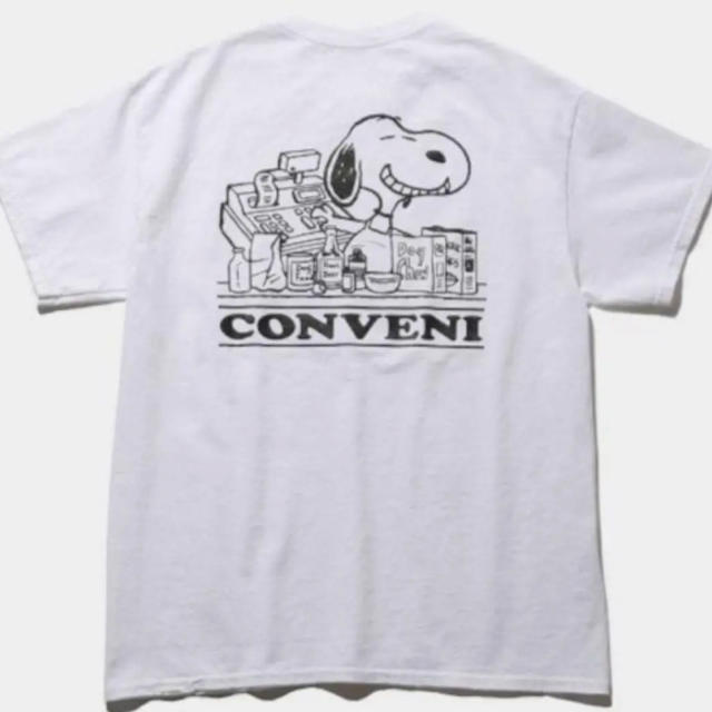 THE CNVN PEANUTS TEE 白 L スヌーピー fragmentメンズ