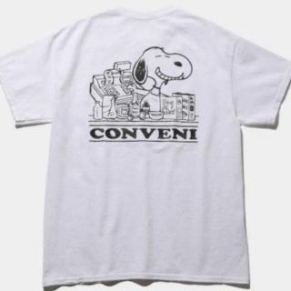 フラグメント(FRAGMENT)のTHE CNVN PEANUTS TEE 白 L スヌーピー fragment(Tシャツ/カットソー(半袖/袖なし))