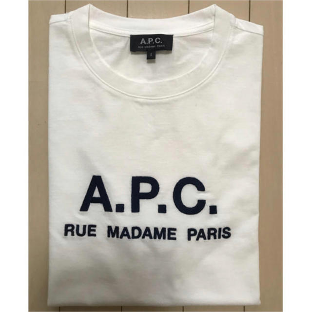 A.P.C(アーペーセー)のA.P.C刺繍ロゴTシャツ メンズのトップス(Tシャツ/カットソー(半袖/袖なし))の商品写真