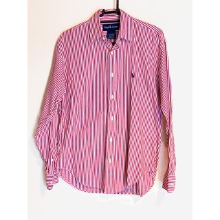 ラルフローレン(Ralph Lauren)のRalph Lauren (ラルフローレン)　赤ストライプシャツ長袖(シャツ/ブラウス(長袖/七分))