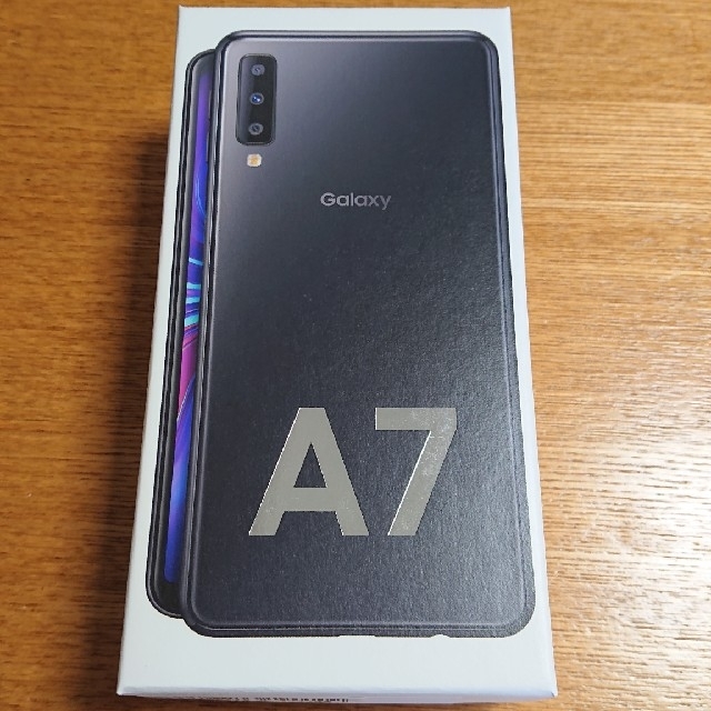 GALAXY A7 ブラック SIMフリー