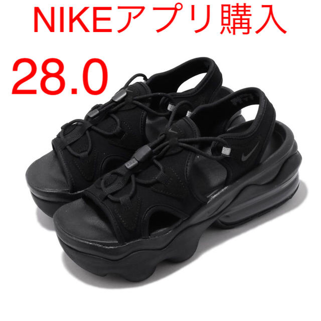 NIKE(ナイキ)のナイキ ウィメンズ エアマックス ココ サンダル ブラック 28.0cm メンズの靴/シューズ(サンダル)の商品写真