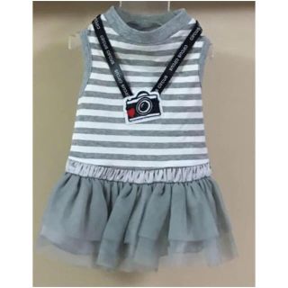 サーカス(circus)のcircus TopGray Mサイズ Instagramerワンピ 涼感加工(犬)