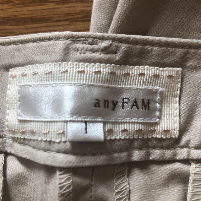 anyFAM(エニィファム)のショートパンツ レディースのパンツ(ハーフパンツ)の商品写真
