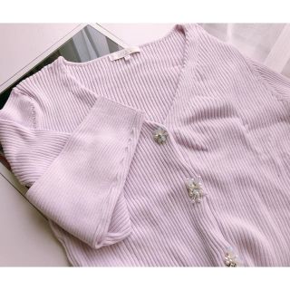 プロポーションボディドレッシング(PROPORTION BODY DRESSING)のproportion❤︎リブニットカーディガン(カーディガン)