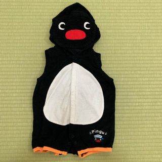 PINGU 着ぐるみロンパース 80 袖なし(ロンパース)