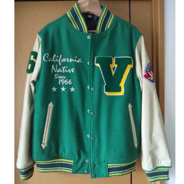 VANS 緑スタジャン since 1966 - 中古
