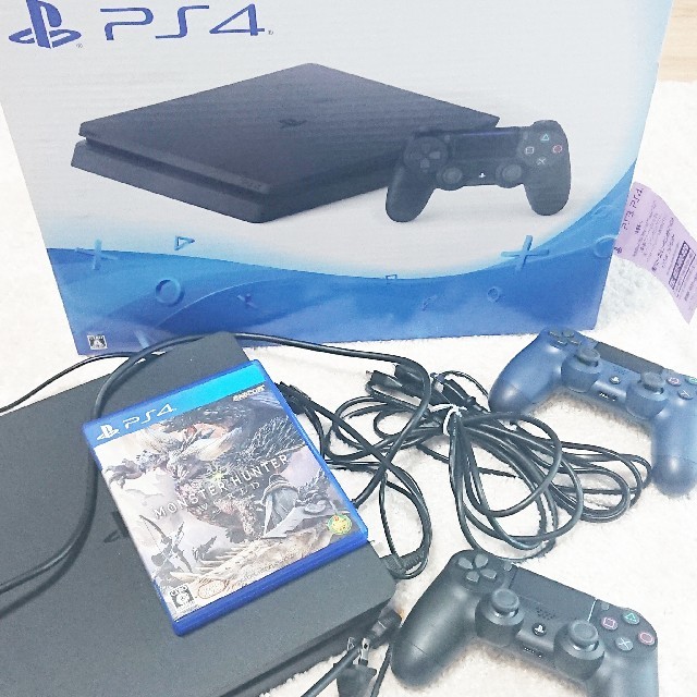 PlayStation®4 ジェット・ブラック 500GB CUH-2000A…-