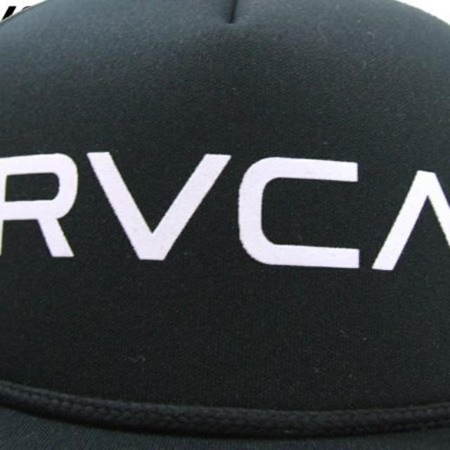 RVCA(ルーカ)の新品 本物 RVCA ルーカ FOAMY キャップ レア品 黒×迷彩メッシュ メンズの帽子(キャップ)の商品写真