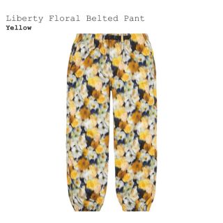 シュプリーム(Supreme)のsupreme Liberty Floral Belted Pant(ワークパンツ/カーゴパンツ)