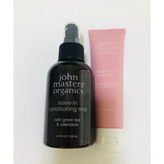 ジョンマスターオーガニック(John Masters Organics)のジョンマスター　ヘアミスト　ハンドクリームセット(ヘアウォーター/ヘアミスト)