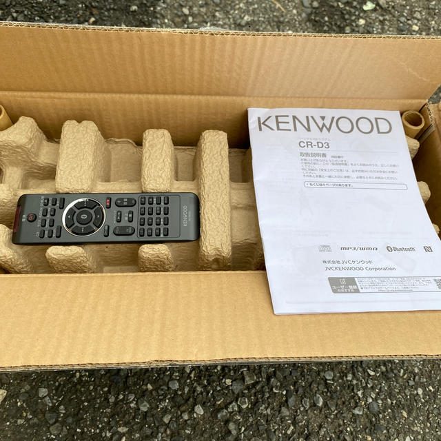 KENWOOD(ケンウッド)のkenwood CR-D3  スマホ/家電/カメラのオーディオ機器(ポータブルプレーヤー)の商品写真