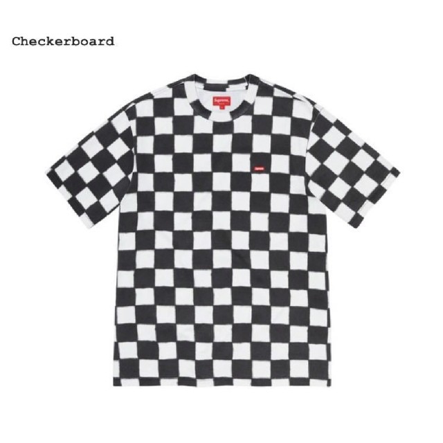 Supreme Small Box Tee Checkerboard Mサイズ