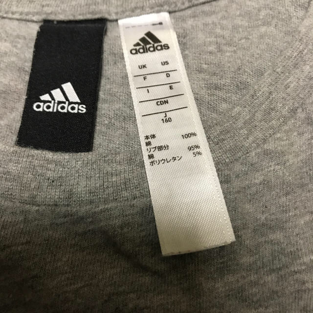 adidas(アディダス)のadidas 160cm キッズ/ベビー/マタニティのキッズ服男の子用(90cm~)(Tシャツ/カットソー)の商品写真