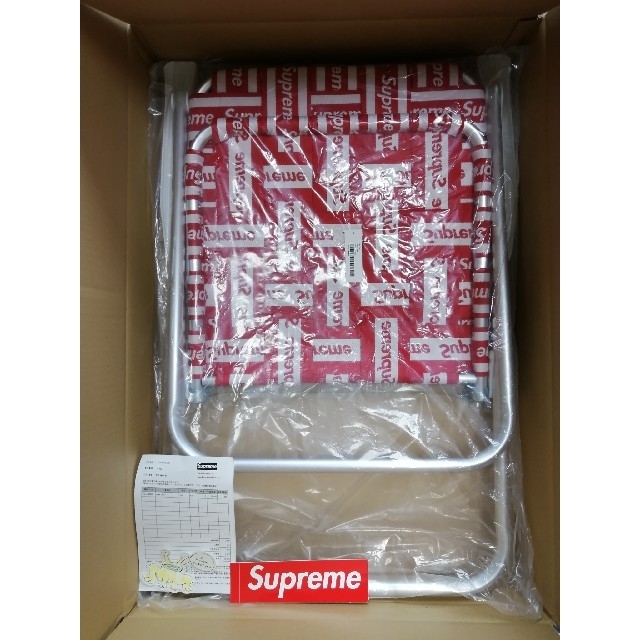 Supreme(シュプリーム)の【新品未使用】Supreme Lawn Chair インテリア/住まい/日用品の椅子/チェア(折り畳みイス)の商品写真