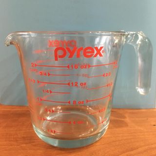 パイレックス(Pyrex)のPYREX 耐熱ガラス メジャーカップ 500ml(調理道具/製菓道具)