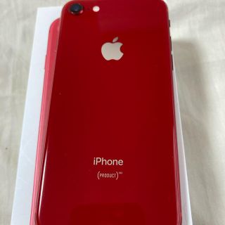 アイフォーン(iPhone)のiPhone8 レッド　64GB　docomo simフリー(スマートフォン本体)