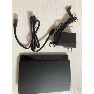 エレコム(ELECOM)のエレコム elecom WiFi ルーター WRC-1167GHBK-S(PC周辺機器)