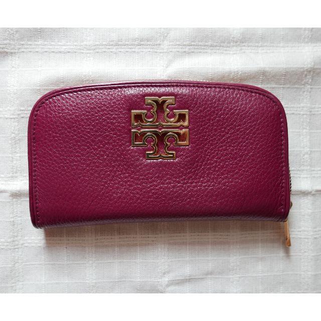 Tory Burch(トリーバーチ)の値下★美品★トリーバーチ TORY BURCH★シックな色合い女度アップな長財布 レディースのファッション小物(財布)の商品写真