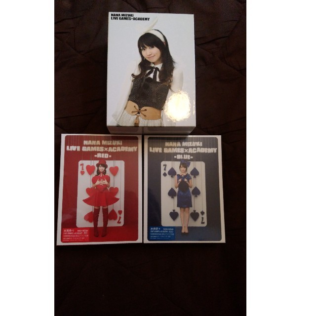 【新品未開封】水樹奈々　ライブDVD　RED＆blue