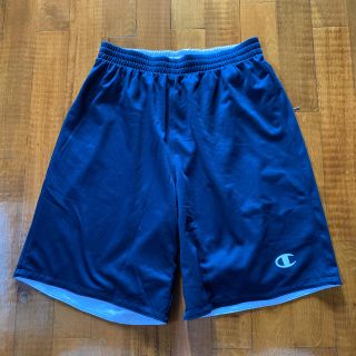 チャンピオン(Champion)のチャンピオンハーフパンツ　ネイビー　XL(ショートパンツ)