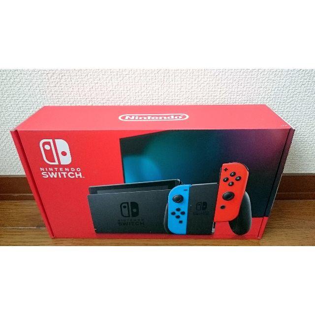 新品 新型 Nintendo Switch 本体 ネオンブルー/ネオンレッド