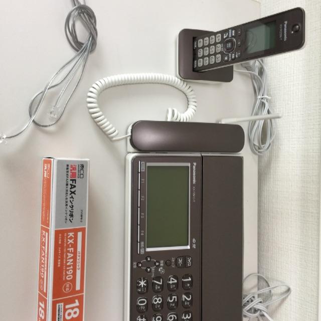 Panasonic(パナソニック)のPanasonic パーソナルファクス KX-PZ610DL スマホ/家電/カメラのスマホ/家電/カメラ その他(その他)の商品写真