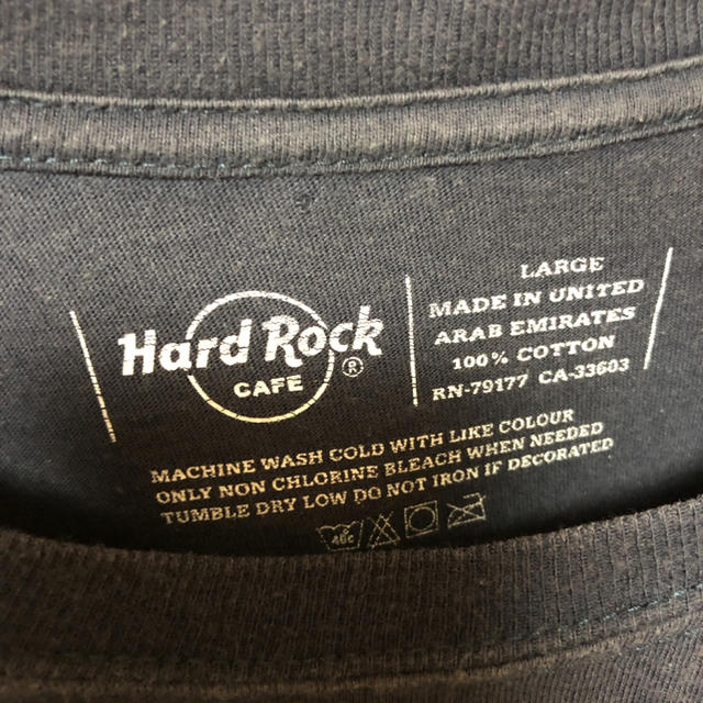 【Hard Rock CAFE】ハードロックカフェ 半袖Tシャツ バンド メンズのトップス(Tシャツ/カットソー(半袖/袖なし))の商品写真