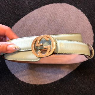 グッチ(Gucci)のGUCCI グッチ ベルト レディース 80・32(ベルト)