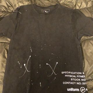 ユニフォームエクスペリメント(uniform experiment)のUE t shirt black size 2(Tシャツ/カットソー(半袖/袖なし))