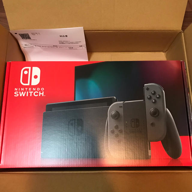 Nintendo Switch グレー　新品