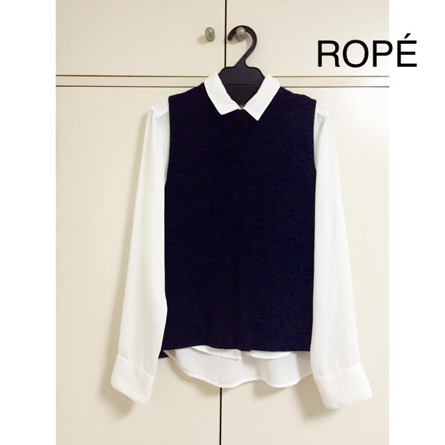 ROPE’(ロペ)のシャツベスト レディースのトップス(シャツ/ブラウス(長袖/七分))の商品写真