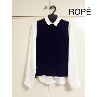 ロペ(ROPE’)のシャツベスト(シャツ/ブラウス(長袖/七分))