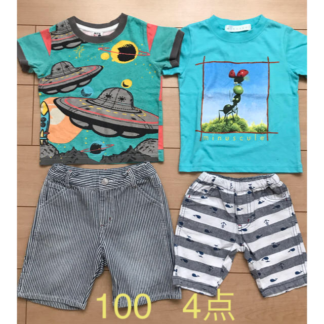 CIAOPANIC TYPY(チャオパニックティピー)の男の子 100 まとめ売り 4点 キッズ/ベビー/マタニティのキッズ服男の子用(90cm~)(その他)の商品写真