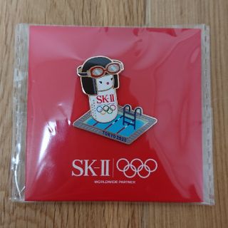 エスケーツー(SK-II)のSK-II オリンピックピンバッジ 水泳(バッジ/ピンバッジ)