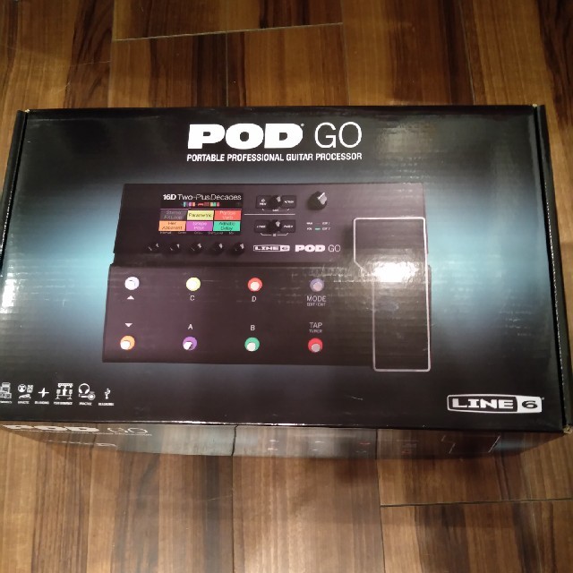 LINE6 POD GO 最新マルチエフェクター　保証残あり　超美品