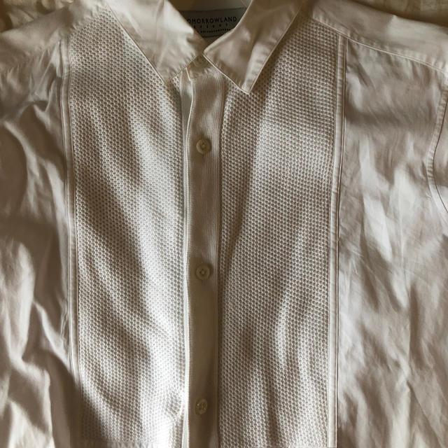 TOMORROWLAND(トゥモローランド)の美品　トゥモローランド　カジュアルドレスシャツ メンズのトップス(シャツ)の商品写真