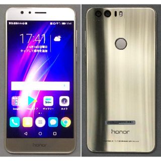 アンドロイド(ANDROID)のHuawei honor 8  RAM4GB/ROM32GB バッテリー交換済(スマートフォン本体)