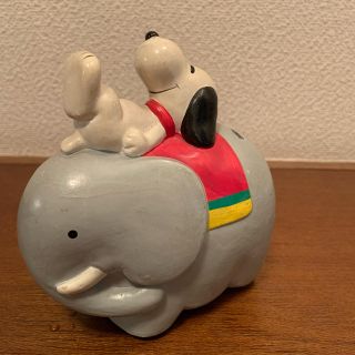 スヌーピー(SNOOPY)のスヌーピー　レトロ貯金箱　(ビンテージ)(キャラクターグッズ)