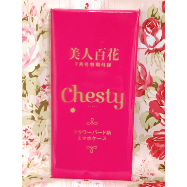 Chesty(チェスティ)の【M様専用】美人百花 付録 ♥スマホケース♥ chesty スマホ/家電/カメラのスマホアクセサリー(モバイルケース/カバー)の商品写真