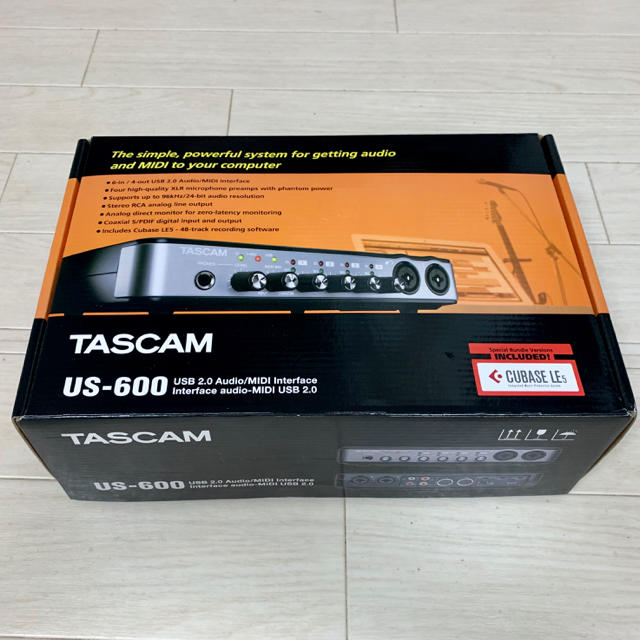TASCAM US-600 オーディオインターフェイス