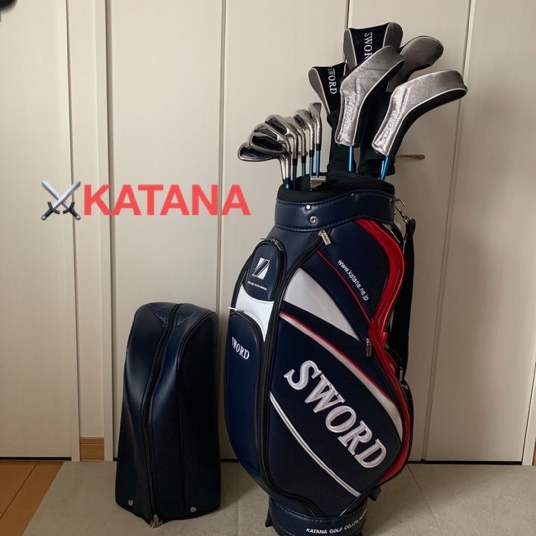 KATANA - 未使用バッグ付‼️最強ゴルフセットKATANA⚔ GOLF SWORDの