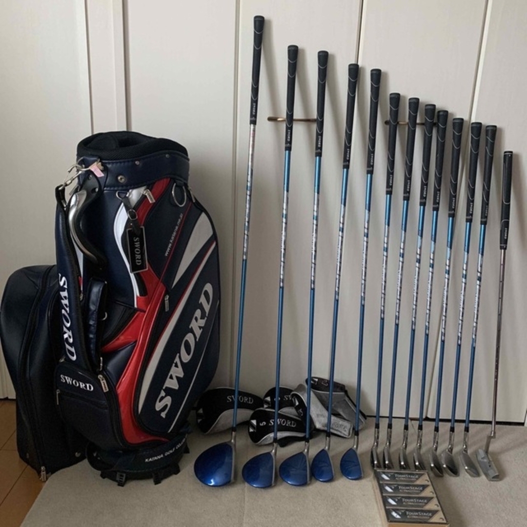 KATANA - 未使用バッグ付‼️最強ゴルフセットKATANA⚔ GOLF SWORDの