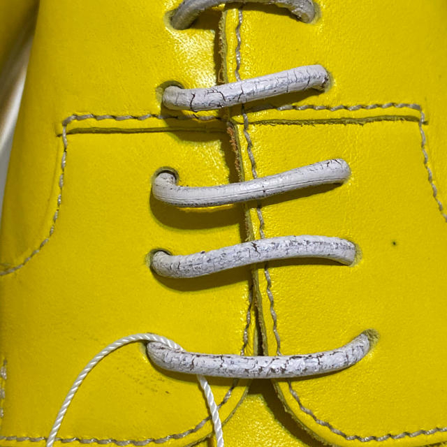 Maison Martin Margiela(マルタンマルジェラ)の※ラスト1点　マルタンマルジェラ　メンズ　サイズ42 定価¥76000円　黄色 メンズの靴/シューズ(スニーカー)の商品写真